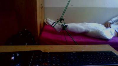 White Stocking In Bondage on vidfreenow.com