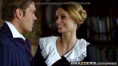 Erica Fontes & Ryan Ryder take turns getting their big boobs drilled in Downton Grabby 2 on vidfreenow.com