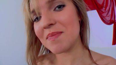 A Beautiful Blonde Teen From Germany Dildoing Her Muff In Pov - Germany on vidfreenow.com