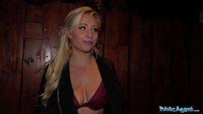 German blonde bombshell offers to fuck for cash in public for a hugetit and a big cock - Germany - Czech Republic on vidfreenow.com