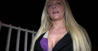 Summer Brooks gets her big tits pounded by a stranger in public for cash - Hungary on vidfreenow.com