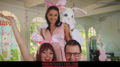 Avi Love gets naughty and fucks her stepuncle in Easter Bunny costume on vidfreenow.com