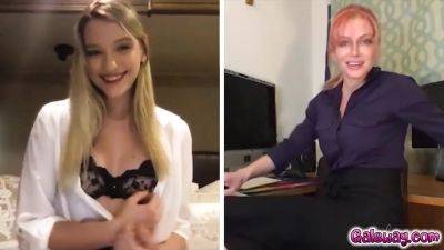 Kenna Show Off Her Pussy In Front Of Computer on vidfreenow.com