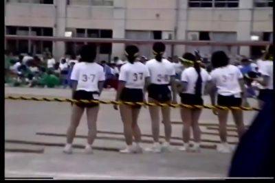 Japanese Girls Bloomer Sports Day - Japan on vidfreenow.com