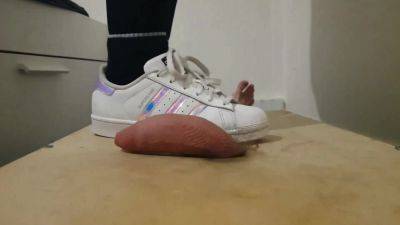 Compilation Of Adidas Sneakers Crushing Cock on vidfreenow.com