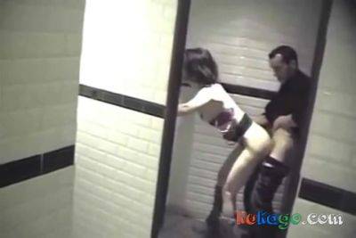 Couple Caught In Restaurant Bathroom on vidfreenow.com