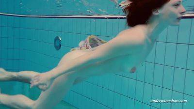 Russian Petite Skinny Beauty Lera Underwater - Russia on vidfreenow.com