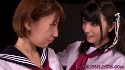 Kinky Miyanaga and Hisa Takei indulge in some hot lesbian action at Kiyosu - Japan on vidfreenow.com