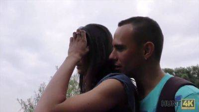 Watch how his girlfriend bangs for cash in the park and cuckolds him with her HD camera on vidfreenow.com