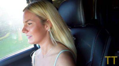 Sexy 20 Year Old Blonde Cheats On Her Boyfriend In Parking Lot With Lacy Tate - Usa on vidfreenow.com