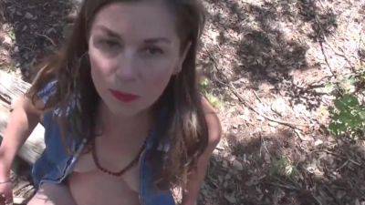 Amateur hairy mom masturbate outdoor on vidfreenow.com