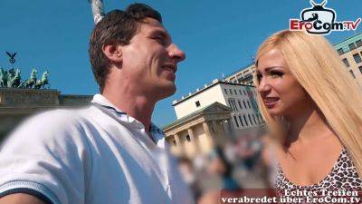 German blonde teen model try public Real blind date in berlin - Germany on vidfreenow.com