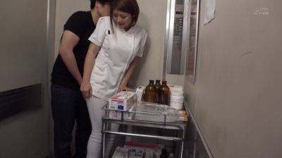 GH2301-Busty Mature Nurse in Skinny Pants Fucked in the Elevator on vidfreenow.com