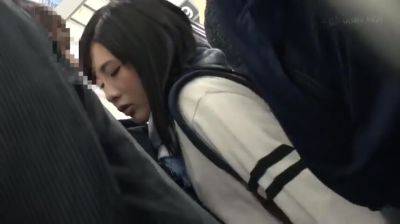 超密着電車内で超美人JK触り放題 真面目な女子高生をストーカー尾行 JKパンチラ盗撮痴漢レイプ 勃起超変態マゾsemen sperma creampie highschool girl sex treated doll - Japan on vidfreenow.com