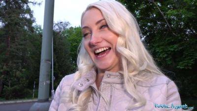 Helena Moeller, a busty blonde MILF, craves for a big Czech dick in public POV - Czech Republic on vidfreenow.com