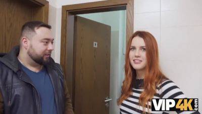 Watch how Hunter Si scopa a wealthy redhead in the public part of town - Czech Republic on vidfreenow.com