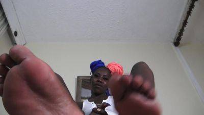 Ebony Princess Feet JOI by Foot Girls on vidfreenow.com