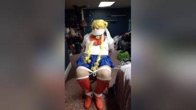 Sailor Scout Selfbondage on vidfreenow.com