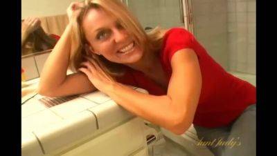 Brenda's Bathroom Masturbation Shower on vidfreenow.com