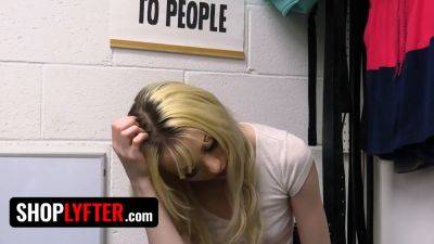 Cecelia Taylor gets dominated and searched in the backroom for shoplifting on vidfreenow.com