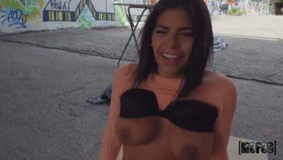 Sheila Ortega's Big Tit Cock Ring Game on vidfreenow.com