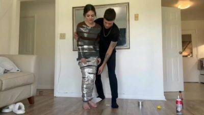 Extreme Duct Tape Challenge on vidfreenow.com