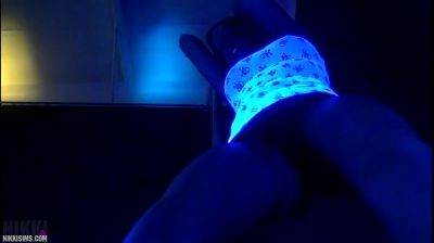 Nikki Black Light Stripper Video on vidfreenow.com