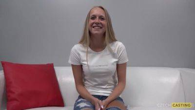 Blonde Stepanka: A Hot Casting - Czech Republic on vidfreenow.com