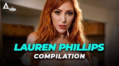 GIRLSWAY - HOT REDHEAD LAUREN PHILLIPS COMPILATION! SQUIRTING, ROUGH FINGERING, GROUP SEX, & MORE... on vidfreenow.com