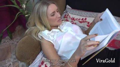 Petite 18yo Blonde Loses Her Virginity First Sex - Jessi Gold And Vira Gold on vidfreenow.com