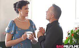 Marcus London lustfully taste Penny Barbers mature twat on vidfreenow.com