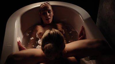 Steamy broads use the soapy tub to consume their lust for pussy on vidfreenow.com