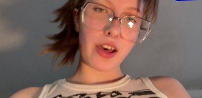 Sexy Girl With Cowgirl Glasses Fucks A Dude - YourSofia on vidfreenow.com