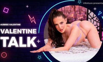 Valentine Talk - VRAllure - Usa on vidfreenow.com