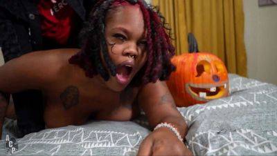 Big Tits Brattty Bae and Siren Nudist Get Fucked by Clown in Halloween Threesome on vidfreenow.com