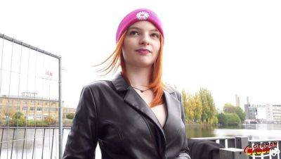 Redhead Foxy Icegram's First Rough Anal Casting in Germany - Germany on vidfreenow.com