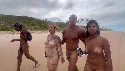 Nude Beach Fun with Hot Teens in Bahia on vidfreenow.com