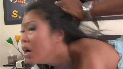 Asian Student Gets Fucked By Huge Black Cock (BBC. on vidfreenow.com