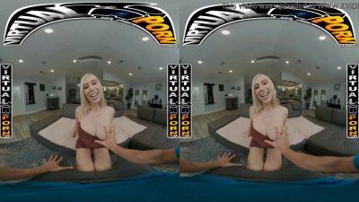 Kay Lovely gets her big boobs worshipped in VR Porn Experience on vidfreenow.com