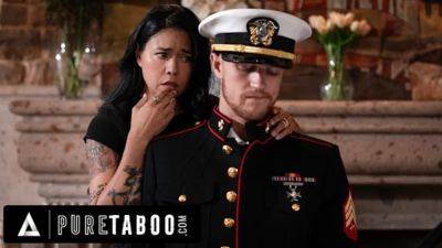 PURE TABOO Lonely Widow Dana Vespoli Wants Stepson To Wear Gone Husband Military Uniform & Fuck Her on vidfreenow.com