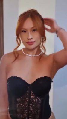 #Redhead #Lingerie #Corset #Blackoutfit #Seductive #Latina #Bigbooty - Sex Cam on vidfreenow.com