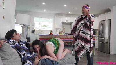 Filling My Step-Sis's Piñata with Alyx Star and Big Tits on vidfreenow.com