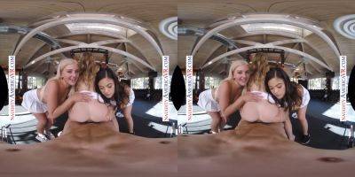 Kendra Spade & Luciferxxx have a ball play in virtual reality - Usa on vidfreenow.com