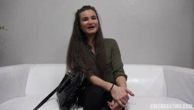 Stylish Ester: Czech Brunette Casting - Czech Republic on vidfreenow.com