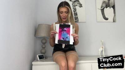 SPH femina talks dirty n humiliates smalldicks in solo video - Britain on vidfreenow.com