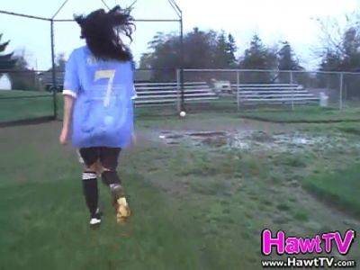 Euroslut soccer teens go lesbo on vidfreenow.com