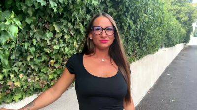 French Glasses Girl Mila and her HUGE TITS come back in front of the camera - France on vidfreenow.com