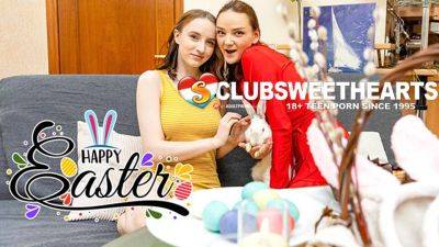 Happy Easter Lesbians Humping for ClubSweethearts on vidfreenow.com