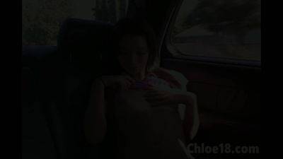 Chloe 18 Fingered In the Car In Public on vidfreenow.com