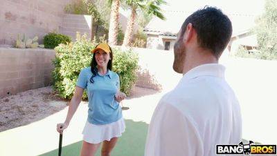 Rachel Starr: Rachel Starr Gets It On With Her Golf Teacher (12/25/2017) on vidfreenow.com